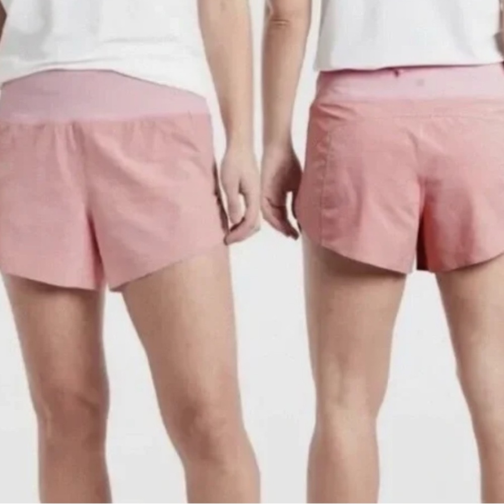 Athleta Women's Light Pink Athletic Shorts‎